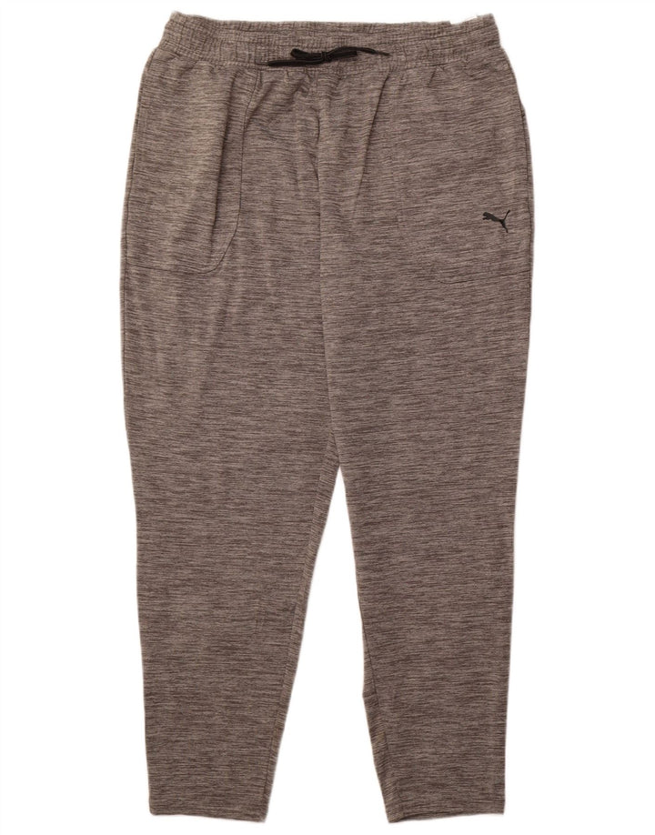 PUMA Mens Tracksuit Trousers XL  Grey Polyester