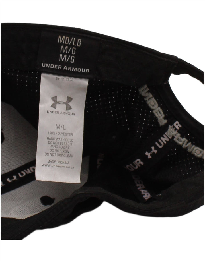 Under Armour Herre grafisk baseballkasket Medium/Large Sort Polyester
