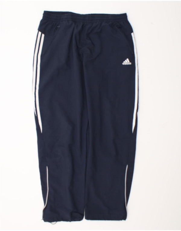 Adidas Herre Clima 365 Træningsdragt Bukser UK 44/46 Large Navy Blue Polyester