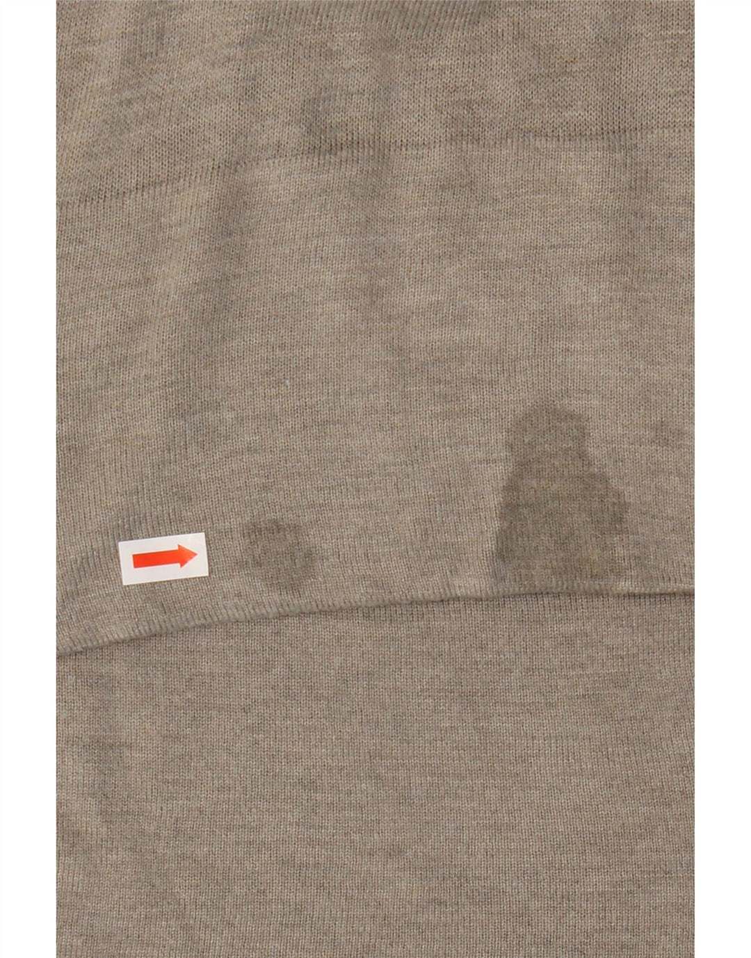 ZARA Dame V-hals sweater UK 10 Small Grå