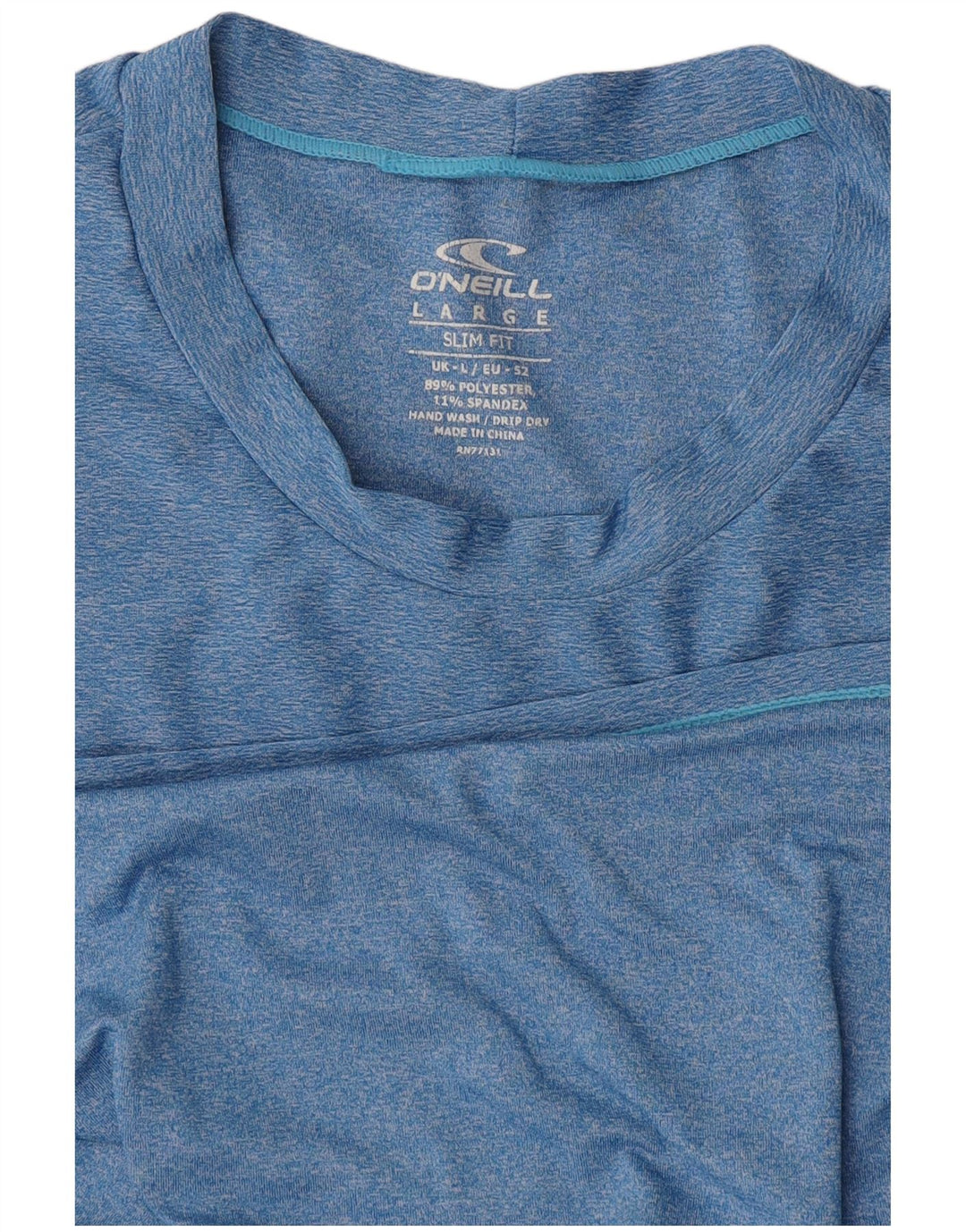O'Neill Herre Slim Fit T-Shirt Top Stor Blå Flecked Polyester