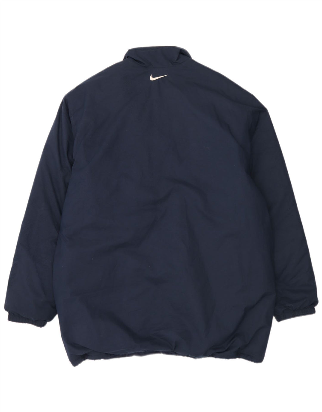 Nike Herre Windbreaker Jacket UK 45/47 XL Navy Blue Polyester