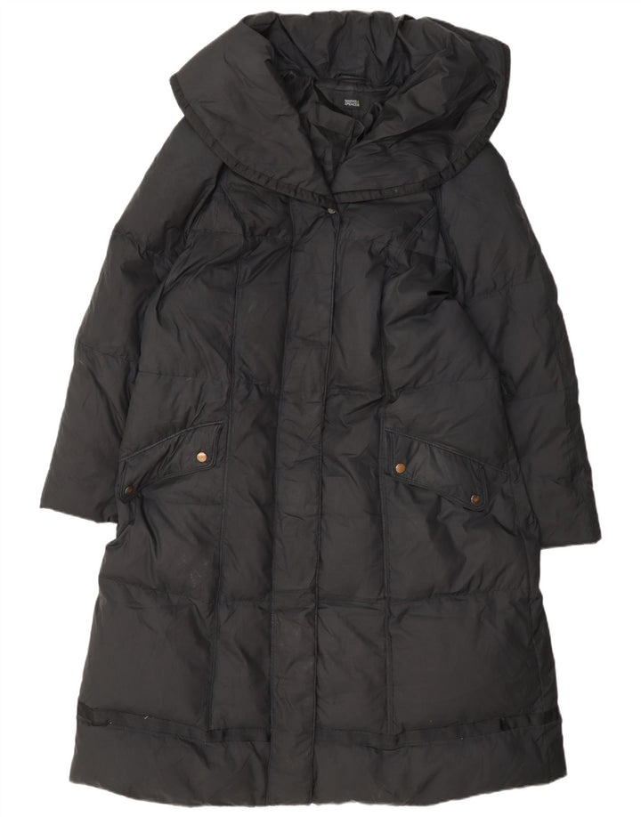 Marks & Spencer Polstret Frakke til kvinder UK 22 3XL Sort Polyester