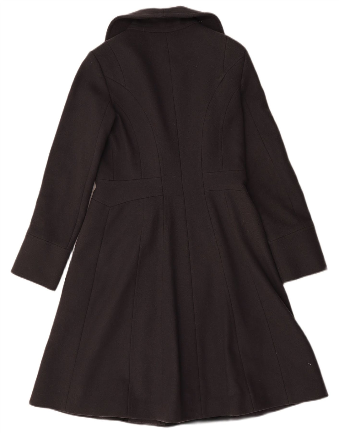 Reiss Dame Overfrakke UK 14 Medium Grey Uld