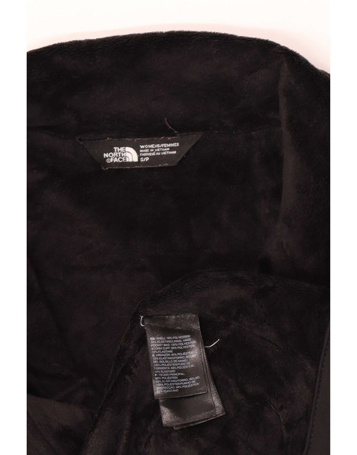 The North Face Dame Sherpa Windbreaker Jacket UK 10 Small Black Polyester