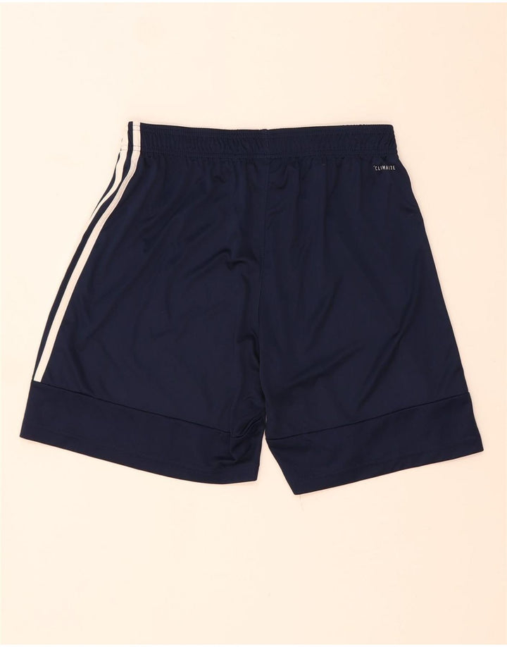 ADIDAS Mens Climalite Sport Shorts Large Navy Blue Polyester Vintage Adidas and Second-Hand Adidas from Messina Hembry 