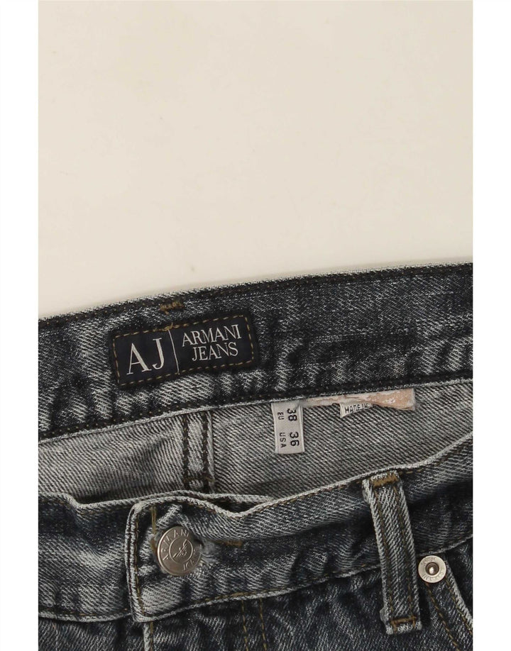 Armani herre cropped jeans W38 L26 blå