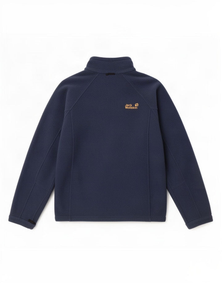 Jack Wolfskin Herre Liner Fleecejakke UK 36/38 Medium Navy Blue Polyester