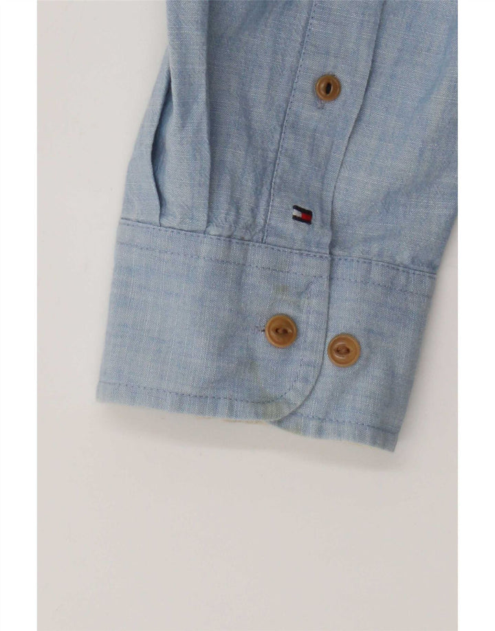 Tommy Hilfiger Herreskjorte 2XL Blå Bomuld