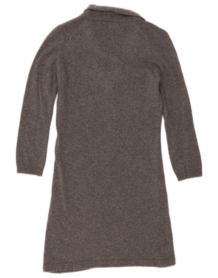 Massimo Dutti Dame Jumper Kjole UK 6 XS Grå