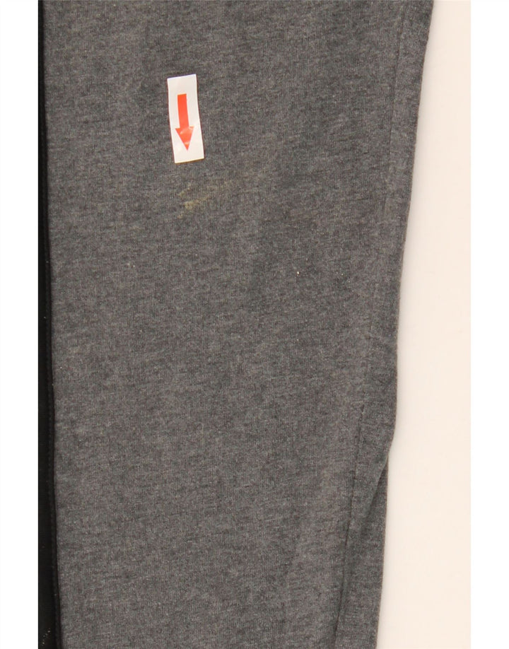 ADIDAS Dame Leggings UK 8/10 Small Grey Bomuld