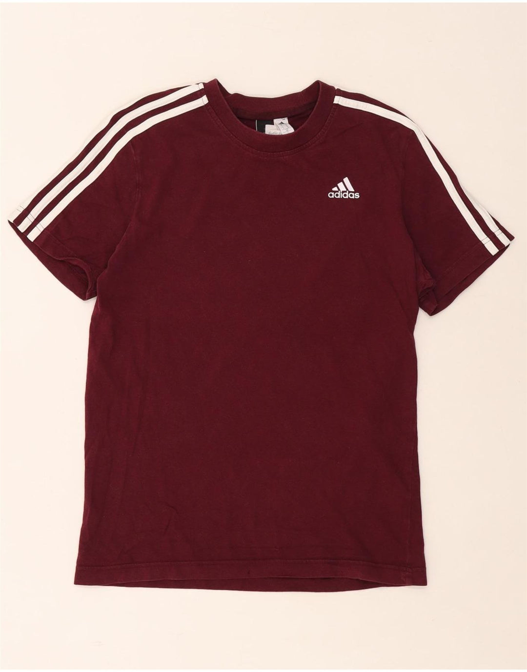 ADIDAS Herre T-shirt Top Lille rødbrun bomuld