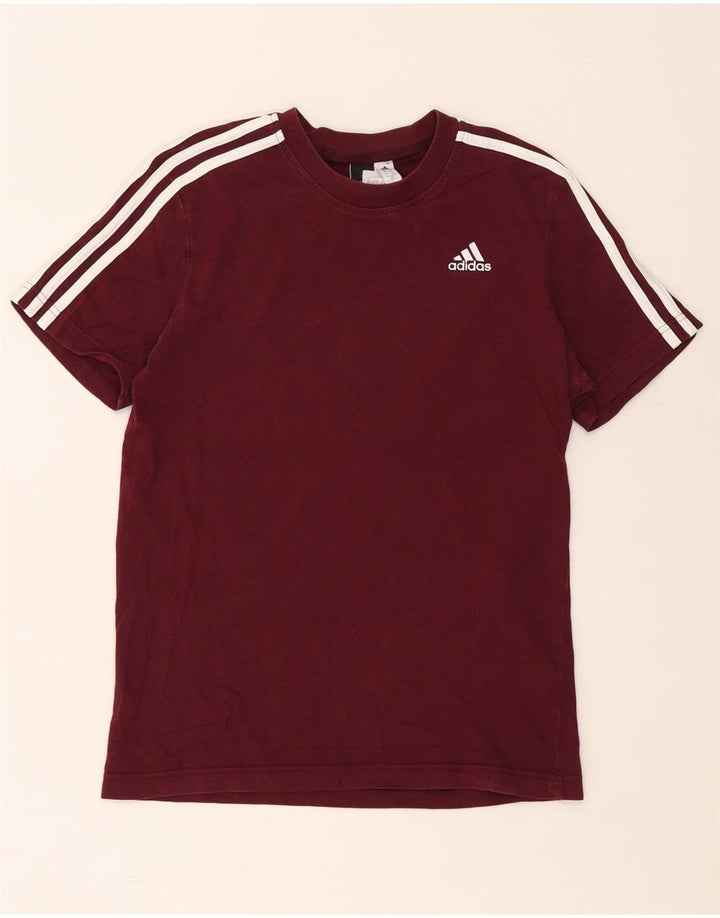 ADIDAS Herre T-shirt Top Lille rødbrun bomuld