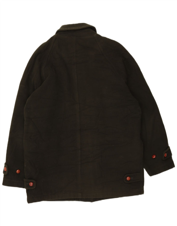 Brooksfield Herre Overfrakke IT 50 Large Khaki Wool