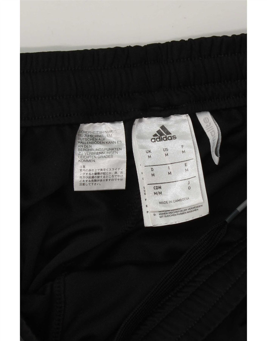 Adidas Herre Sportshorts Medium Sort Polyester