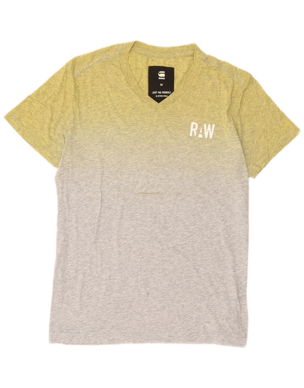G-Star Herre T-Shirt Top Medium Gul Bomuld