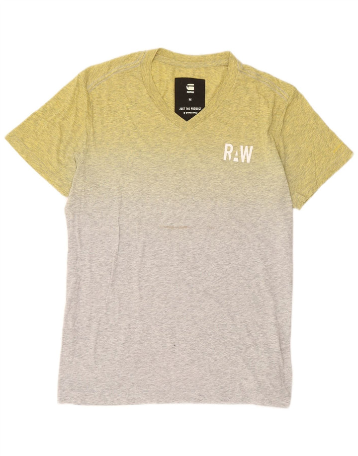 G-Star Herre T-Shirt Top Medium Gul Bomuld