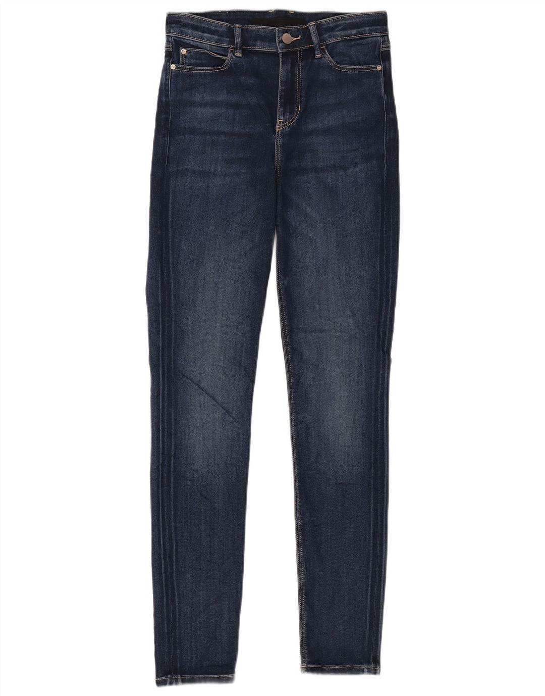 GUESS Skinny Jeans til kvinder W28 L29 Marineblå Bomuld