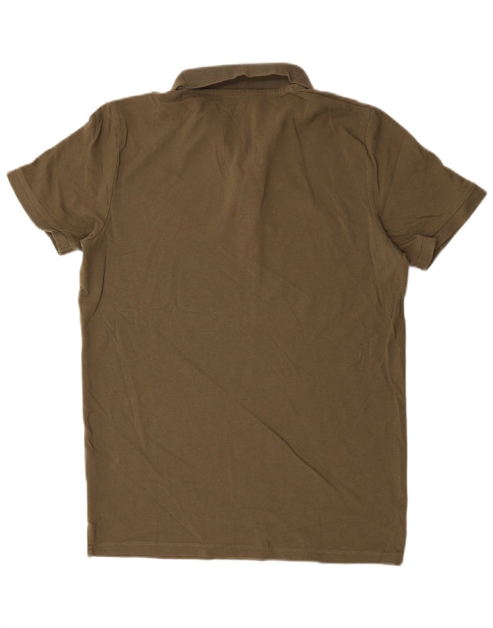 Jack & Jones herre poloskjorte stor kaki bomuld