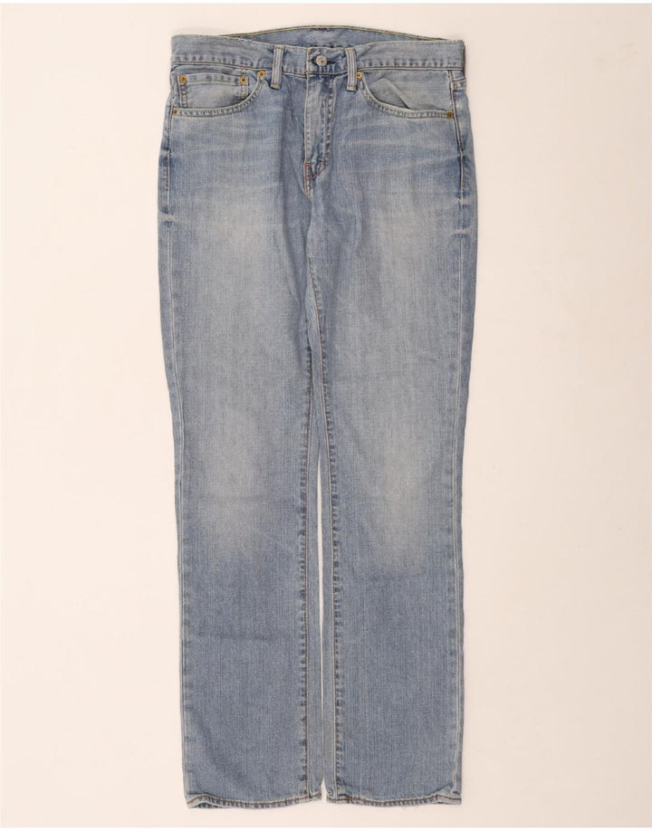 LEVI'S Herre 511 Slim Jeans W34 L34 Blå Bomuld