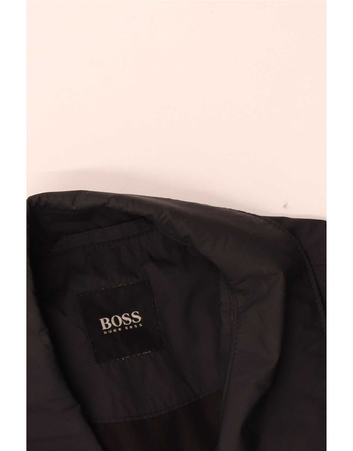 Hugo Boss Bomberjakke til mænd UK 38 Medium Sort Colourblock