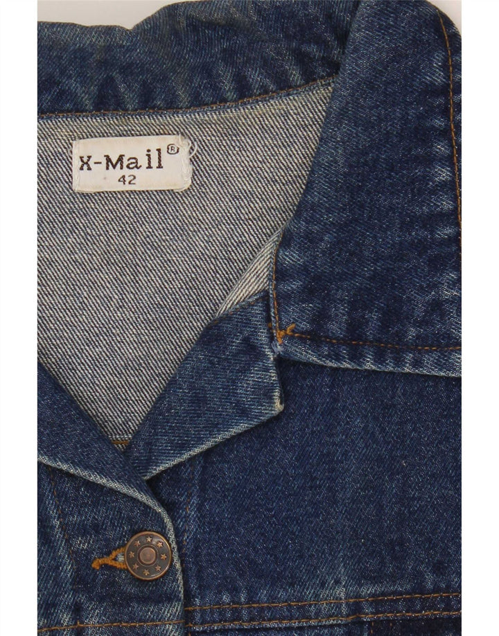 X-Mail Dame denimjakke IT 42 Medium Navy Blue