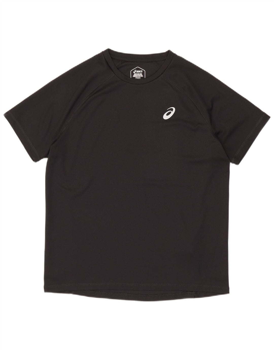 Asics Herre T-Shirt Top Stor Sort Polyester