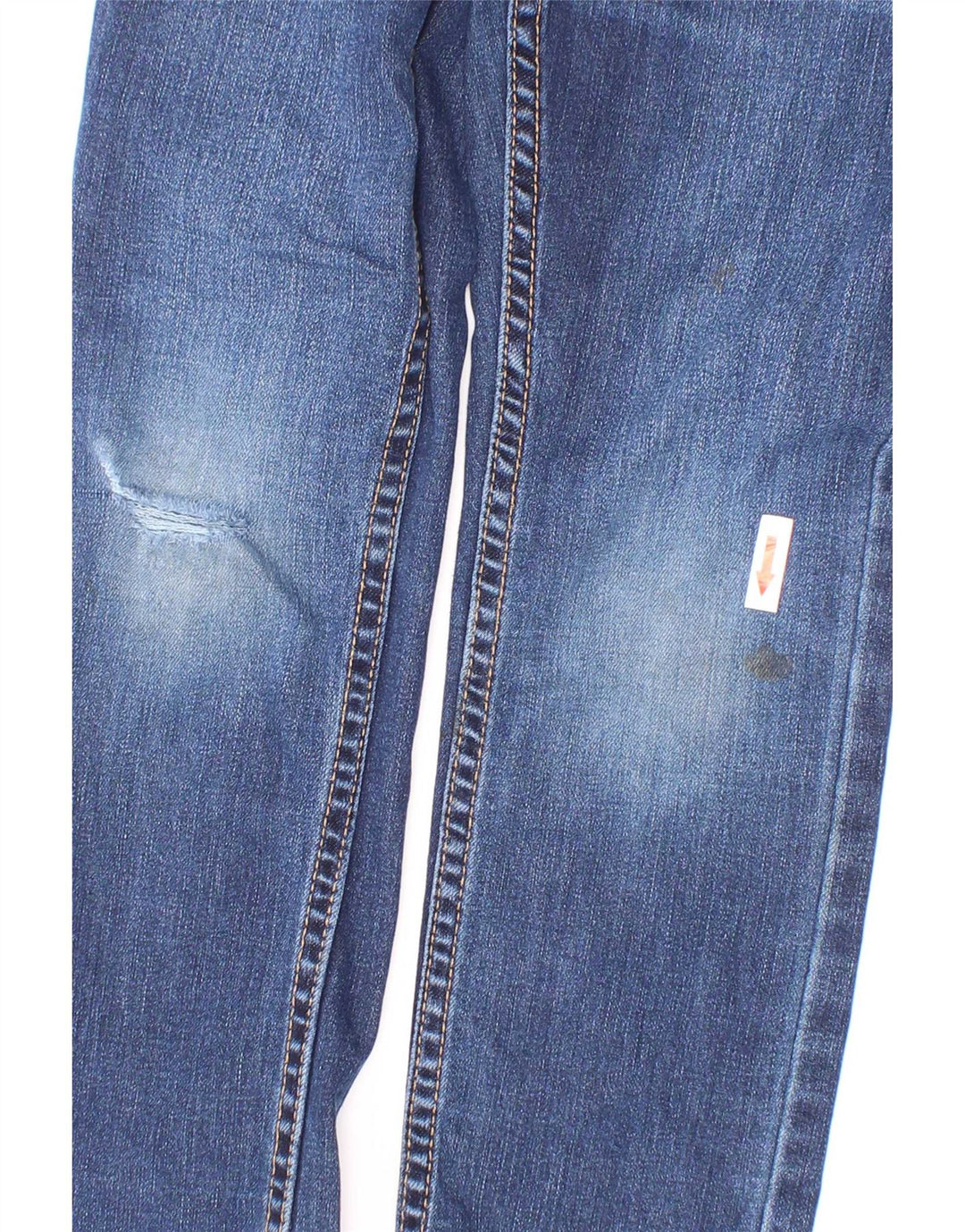 Levi's Boys Straight Jeans 5-6 år W22 L20 Blå Bomuld