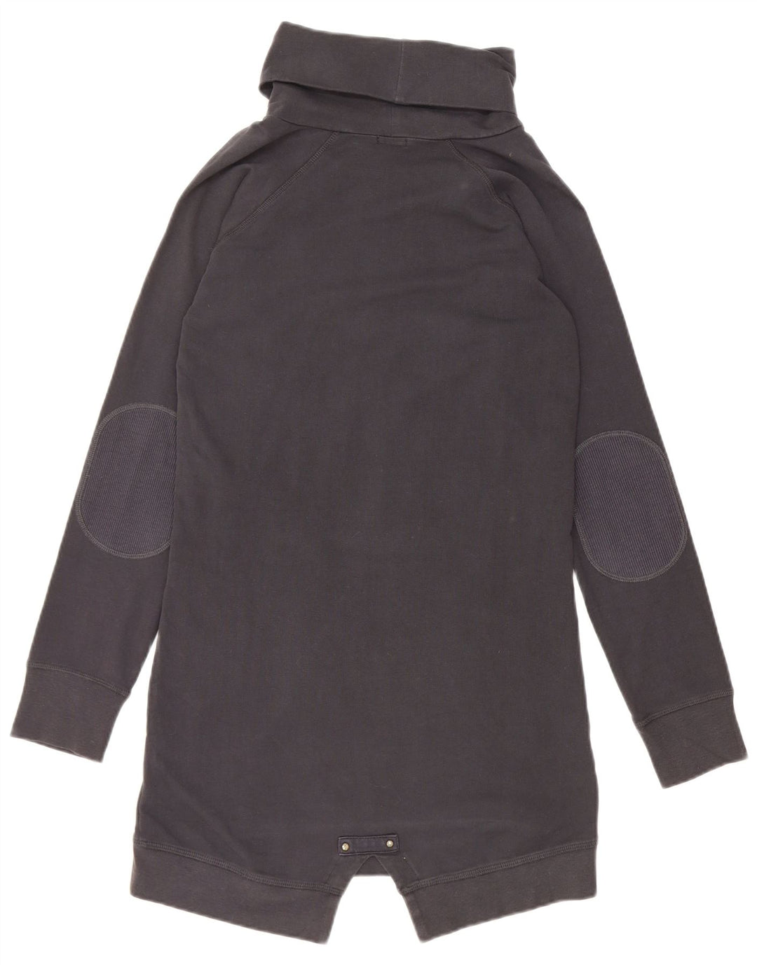 Replay Womens Graphic Sweatshirt Jumper Dress UK 12 Medium Black