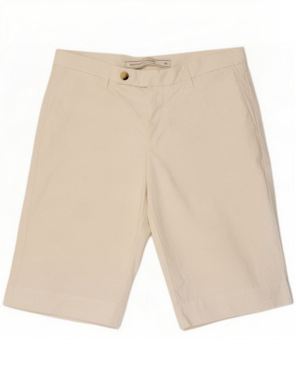 Harmont & Blaine Chino Shorts til mænd IT 48 Medium W34 Hvid Bomuld