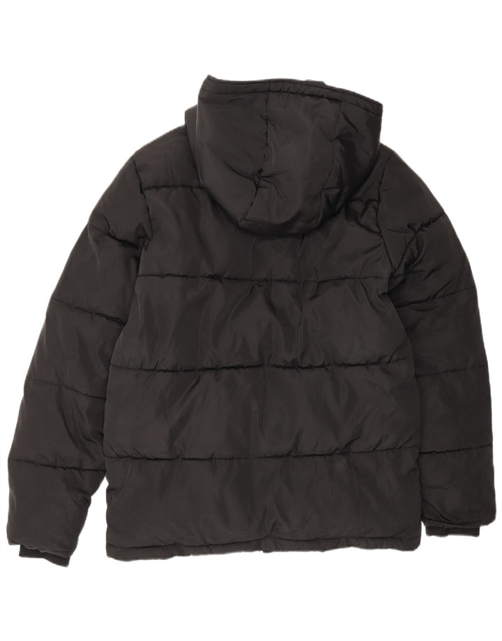 Lyle & Scott drenge hættejakke polstret 14-15 år sort polyester
