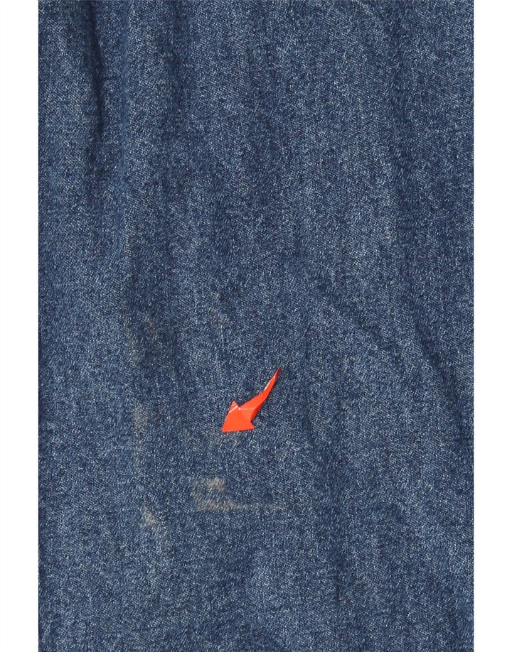 Carrera Dame Jeans med høj talje IT 44 Medium W28 L31 Blå Bomuld