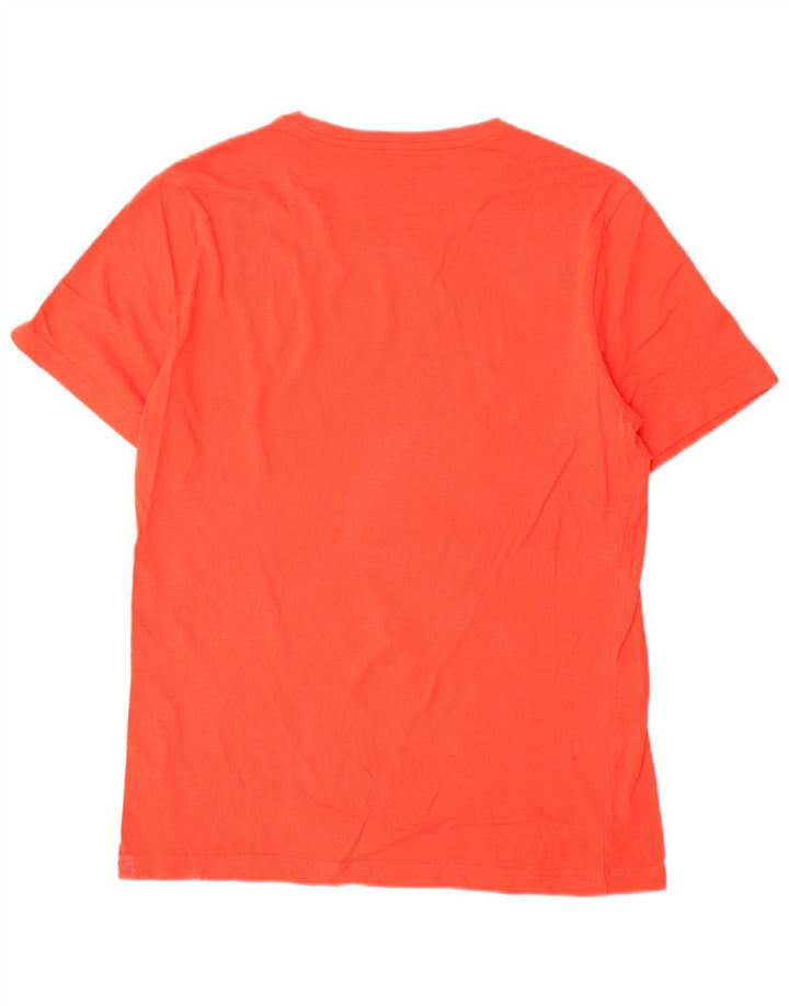 Puma Herre grafisk T-shirt Top Medium Rød Bomuld