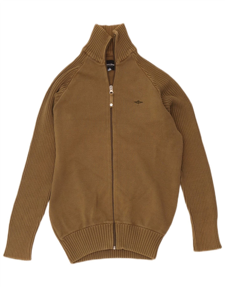 Dockers Herre Cardigan Sweater Small Khaki