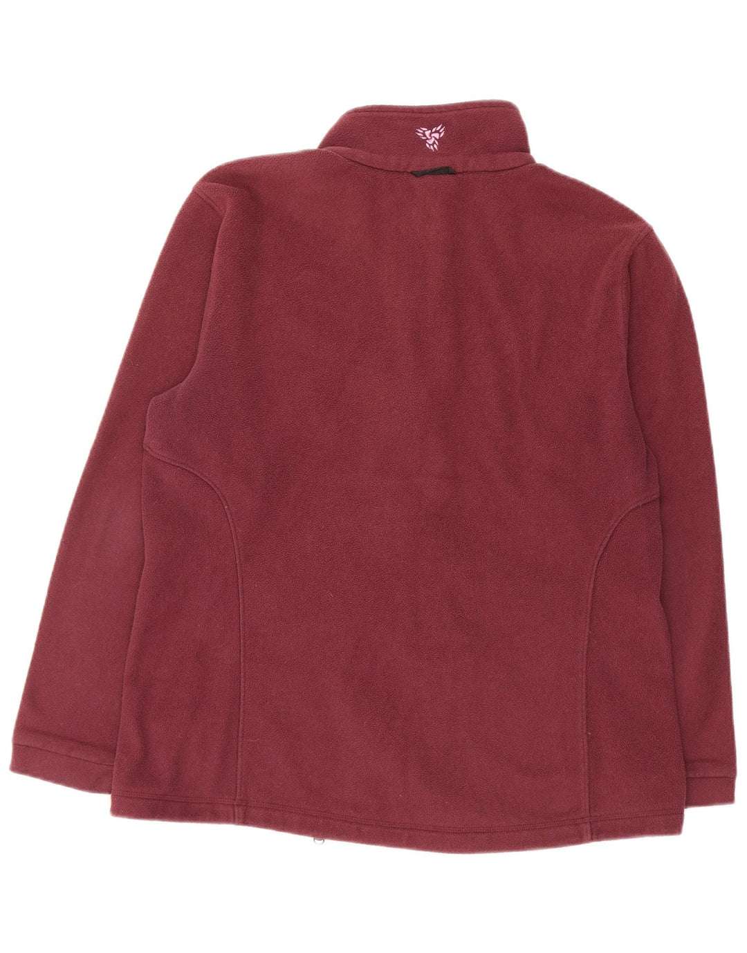 Jack Wolfskin Dame Liner Fleecejakke UK 16 Large Burgundy