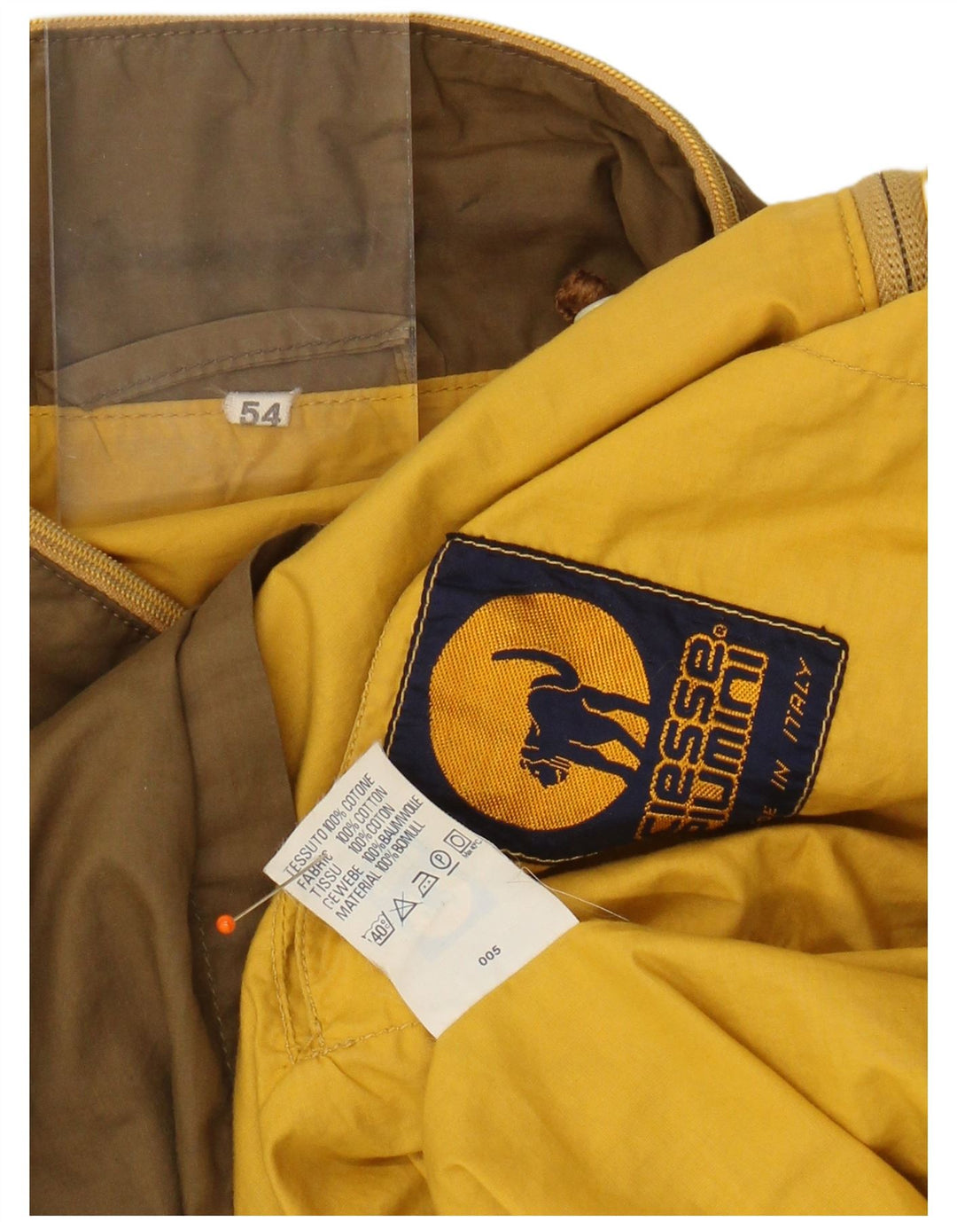 CIESSE PIUMINI Herre Utility Jacket IT 54 2XL Khaki Bomuld