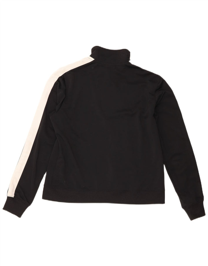 Nike træningsdragt topjakke til kvinder UK 14 Medium Sort Colourblock Polyester