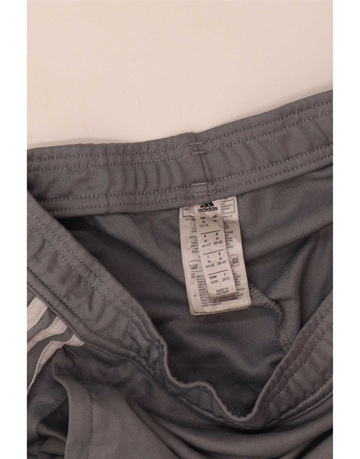 Adidas træningsdragtsbukser til kvinder UK 12/14 Medium Grey Polyester