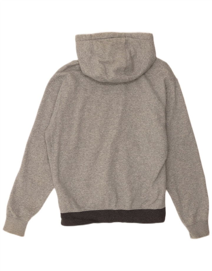 Nike hættetrøje med lynlås til mænd Medium Grey Flecked Bomuld