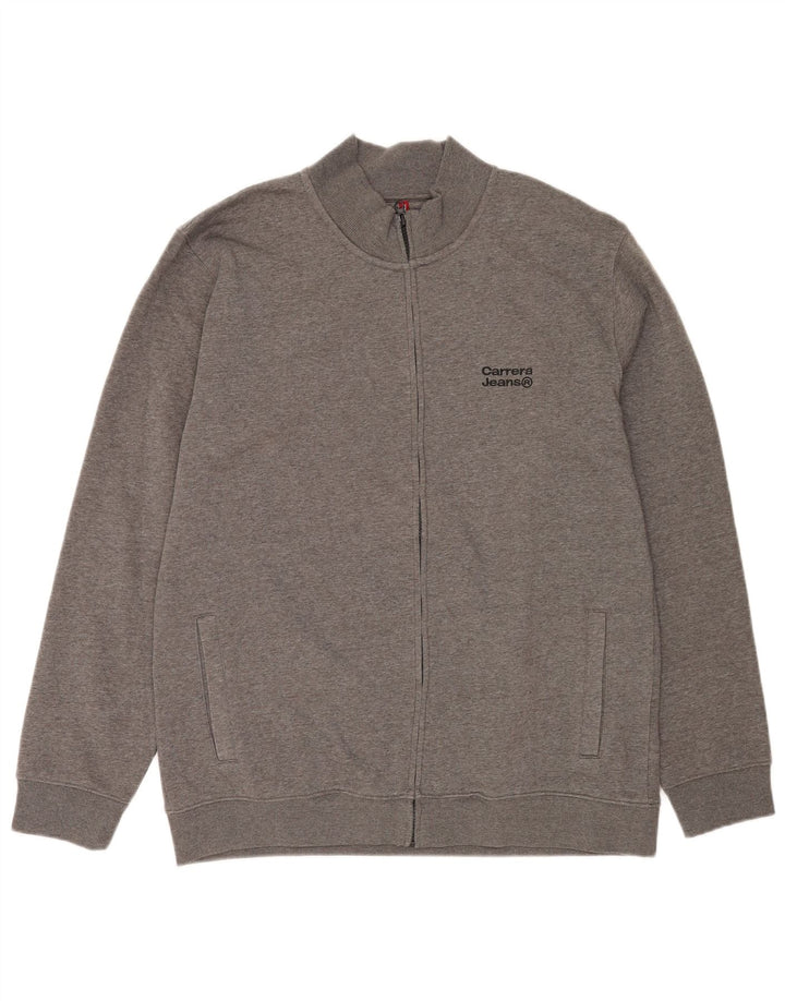 Carrera Træningsdragt til mænd Topjakke 2XL Grå Polyester