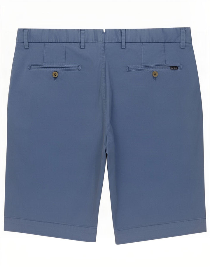 Hackett Herre Chino Shorts IT 52 XL W36 Blå Bomuld