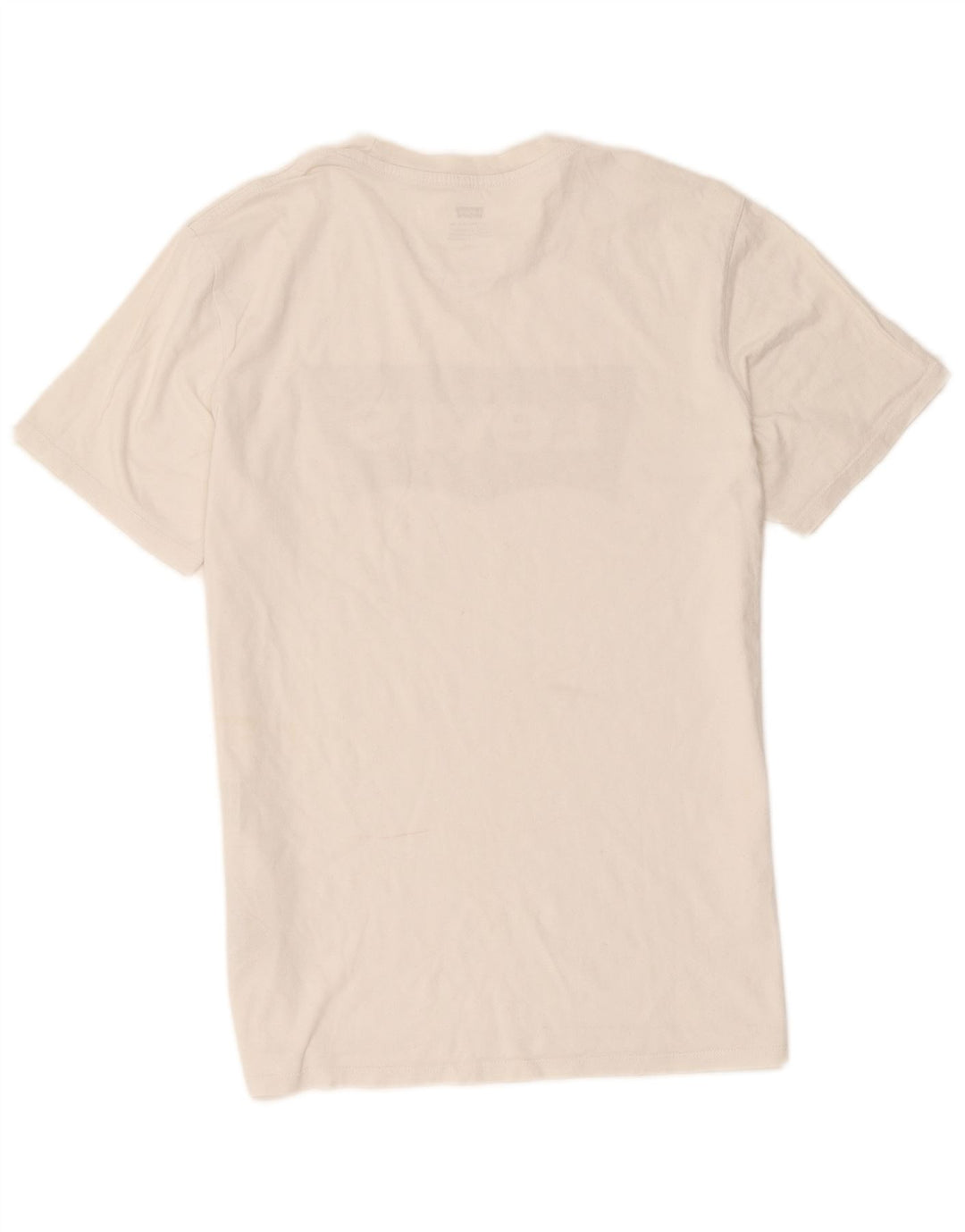 Levi's Herre grafisk T-shirt Top Stor hvid bomuld