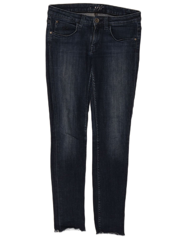 Tommy Hilfiger Dame Skinny Jeans W27 L32 Marineblå Bomuld