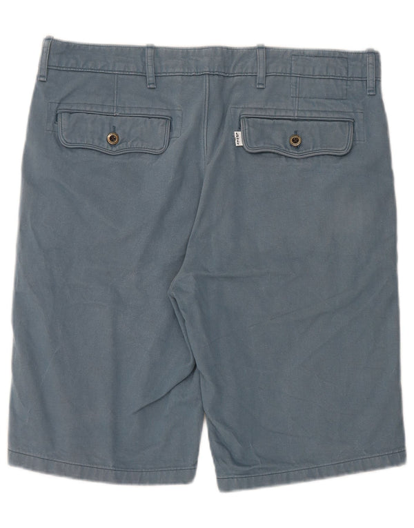 Levi's Chino-shorts til mænd W34 store blå bomuld
