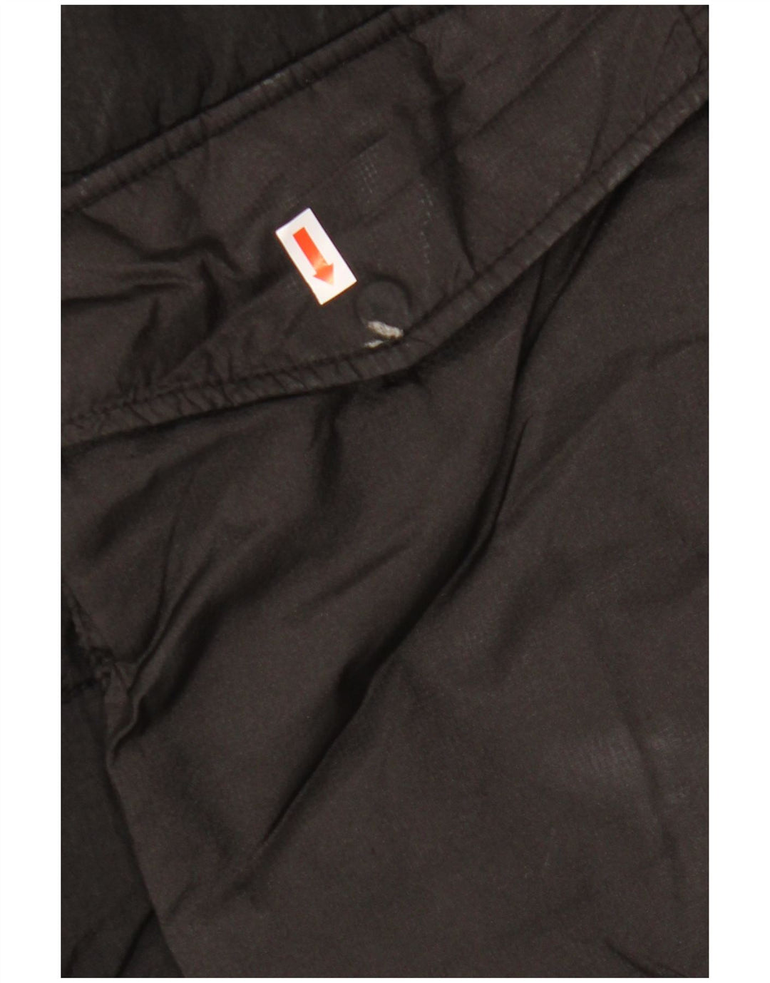 JACK & JONES Herre hættepolstret jakke UK 40 Stor sort nylon