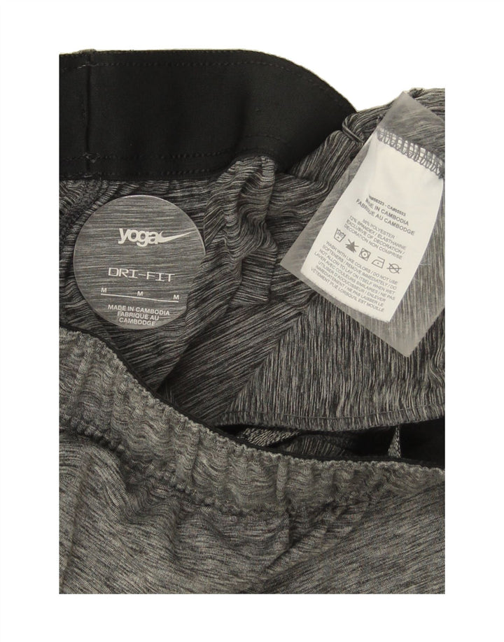 NIKE Womens Dri Fit Tracksuit Trousers Joggers UK 14 Medium  Grey Vintage Nike and Second-Hand Nike from Messina Hembry 