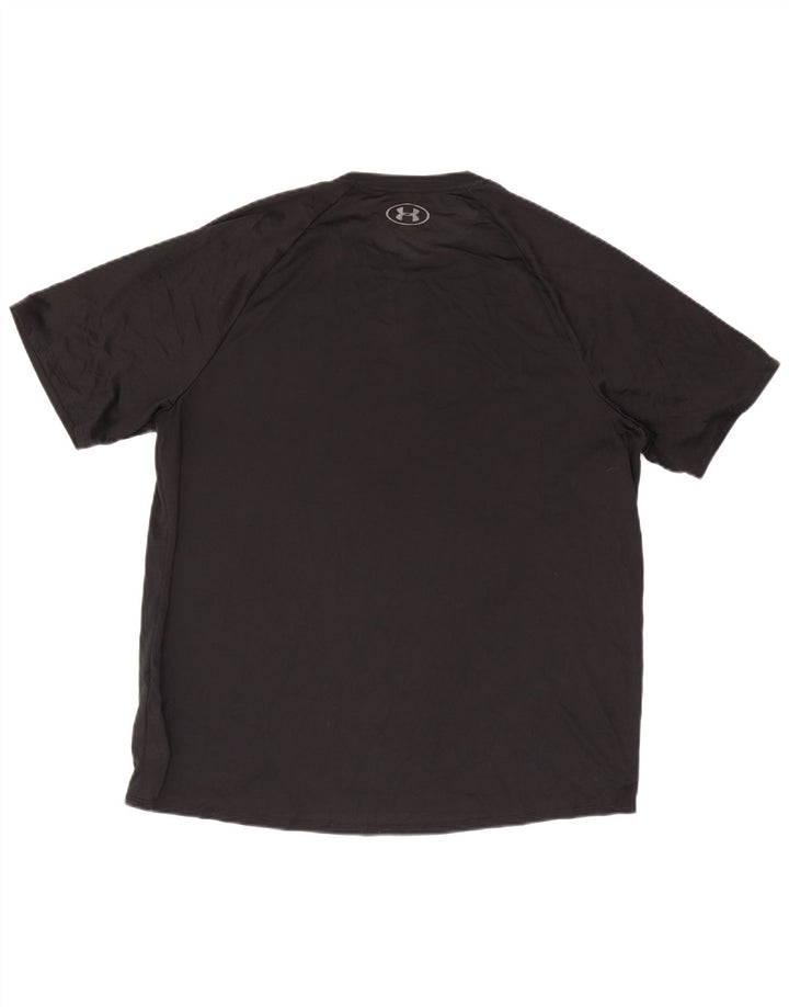 Under Armour Herre T-Shirt Top XL Sort Polyester