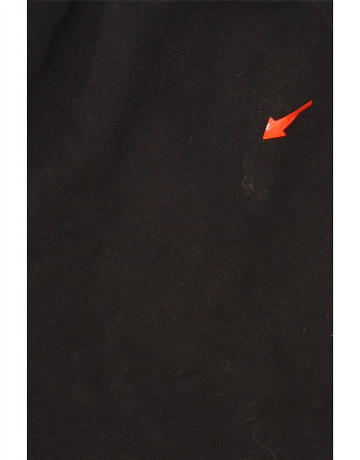 NIKE Mens Graphic Sport Shorts Medium  Black Cotton Vintage Nike and Second-Hand Nike from Messina Hembry 
