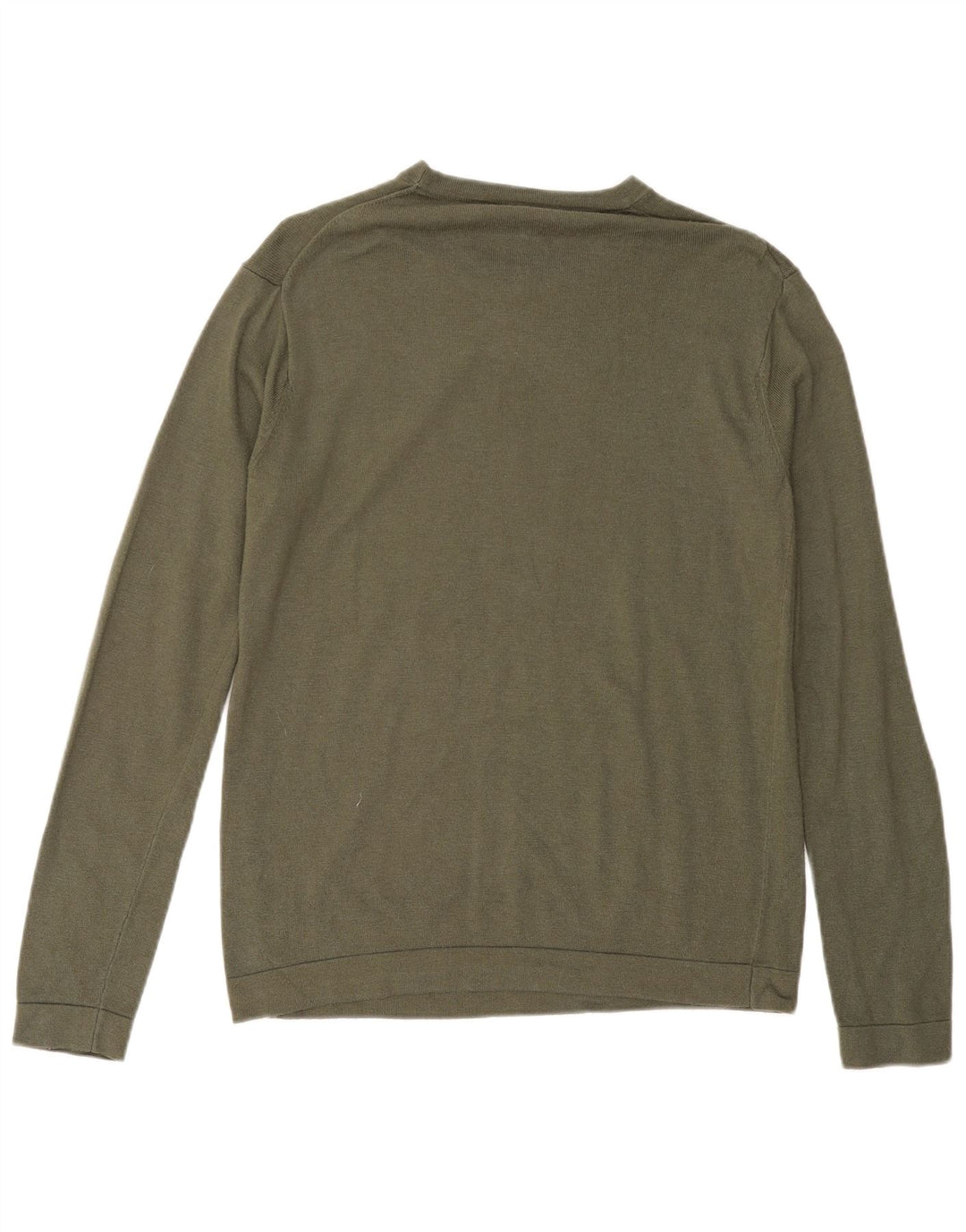 BENETTON Herre sweater med rund hals, medium Khaki