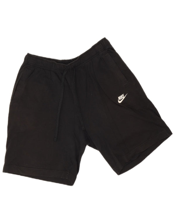 Nike Herre Sportshorts Medium Sort Bomuld